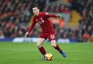 Robertson was the best Liverpool player on show
